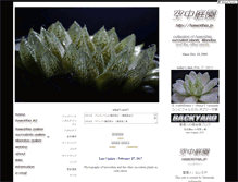 Tablet Screenshot of haworthia.jp